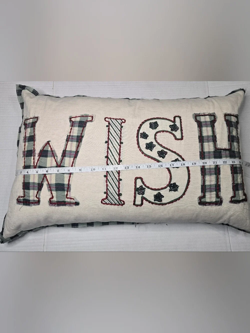 Pottery Barn Cream Holiday Pillows